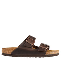 L.L.Bean Women's Birkenstock Arizona Sandals, Leather, Classic Footbed FOOTWEAR