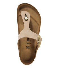 L.L.Bean Women's Birkenstock Big Buckle Gizeh Sandals, Nubuck FOOTWEAR