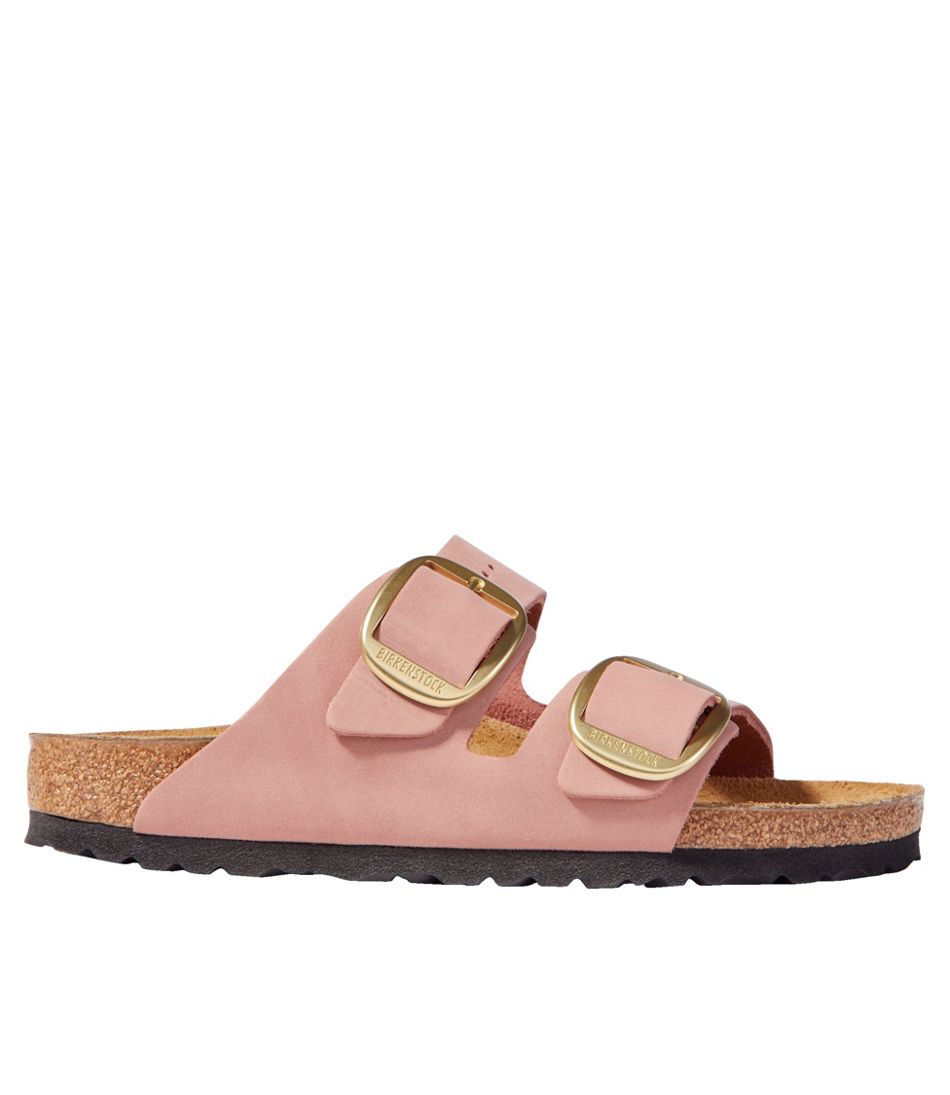 L.L.Bean Women's Birkenstock Big Buckle Arizona Sandals, Nubuck FOOTWEAR