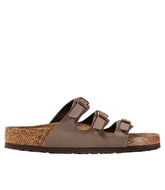 L.L.Bean Women's Birkenstock Florida Sandals, Soft Footbed Birkibuc FOOTWEAR