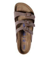L.L.Bean Women's Birkenstock Florida Sandals, Soft Footbed Birkibuc FOOTWEAR