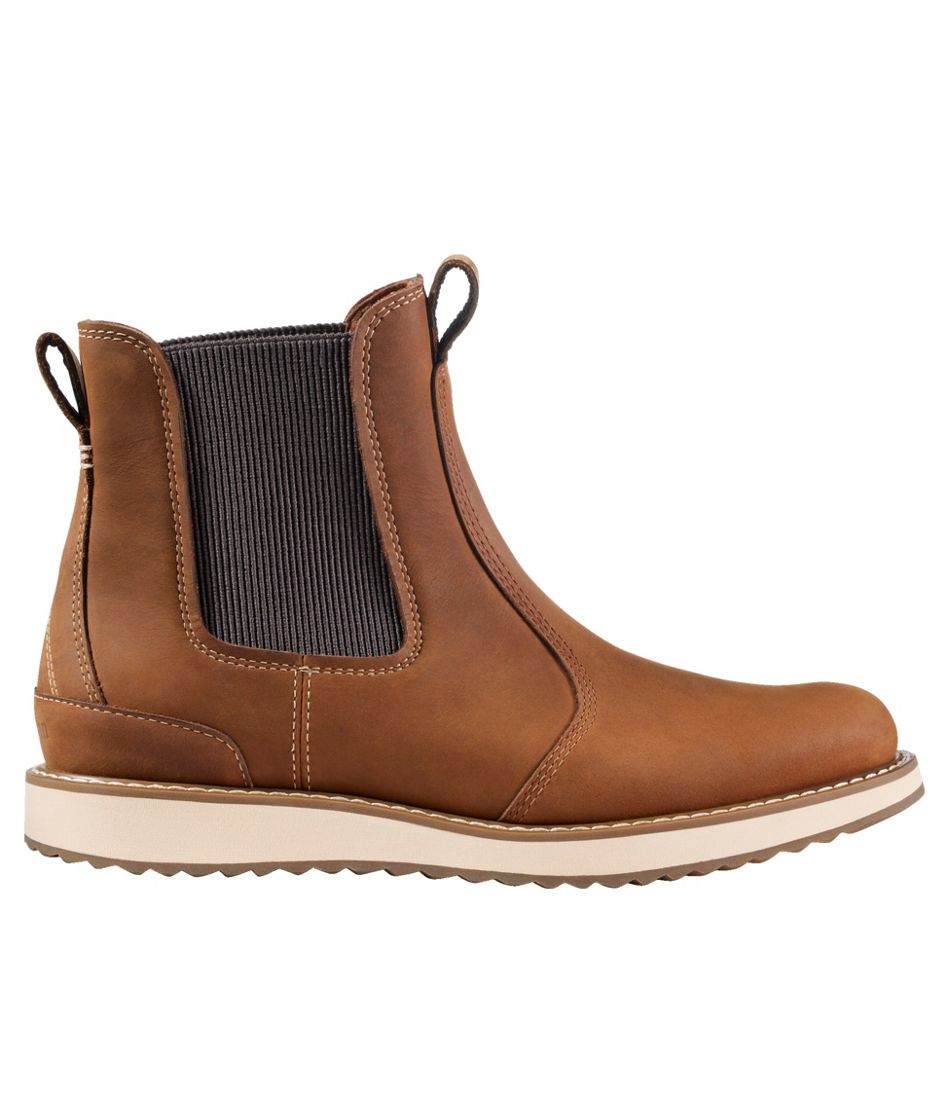L.L.Bean Men's Stonington Chelsea Boots, Leather FOOTWEAR
