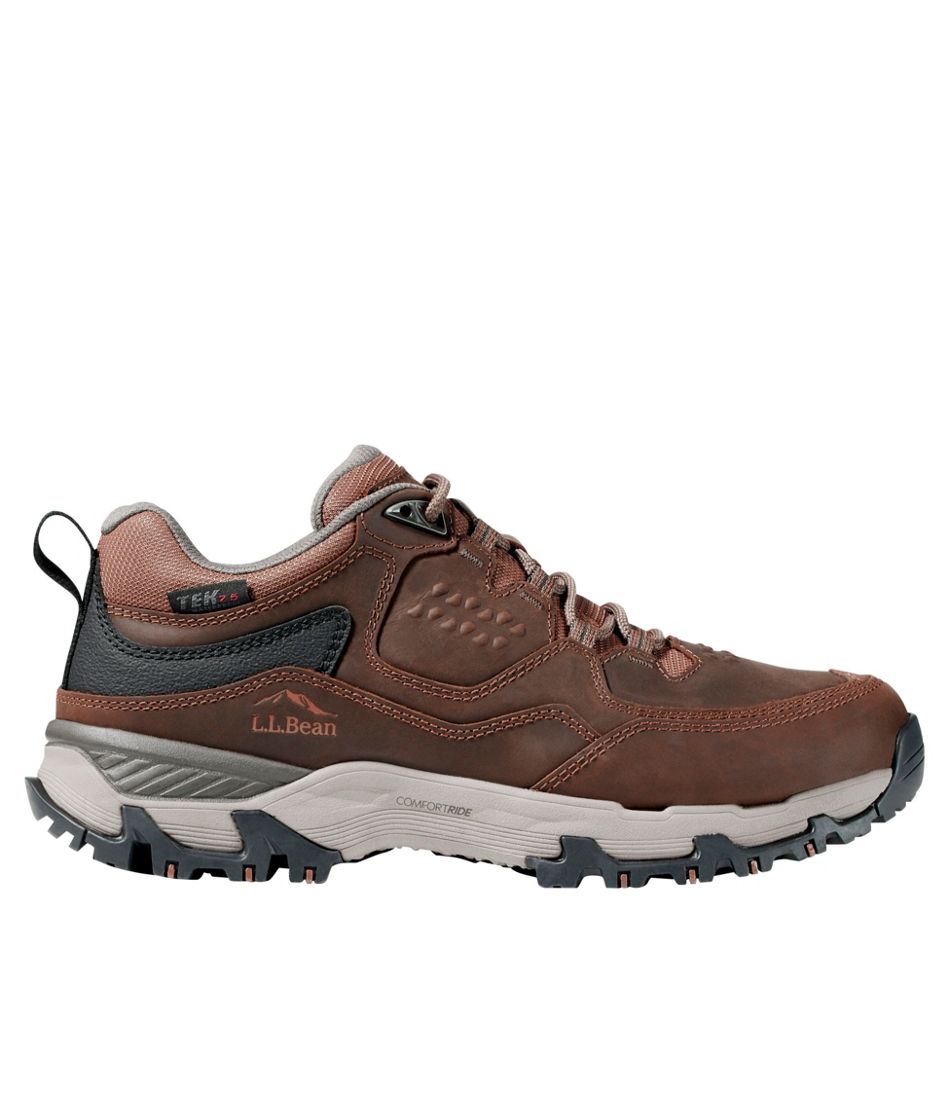 L.L.Bean Men's Trail Model X Waterproof Hiking Shoes, Leather FOOTWEAR