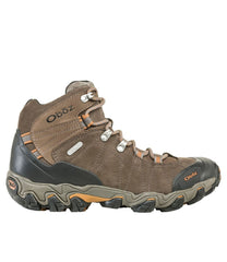 L.L.Bean Men's Oboz Bridger Mid B-Dry Hiking Boots FOOTWEAR