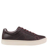 L.L.Bean Men's Eco Bay Sneakers, Leather FOOTWEAR
