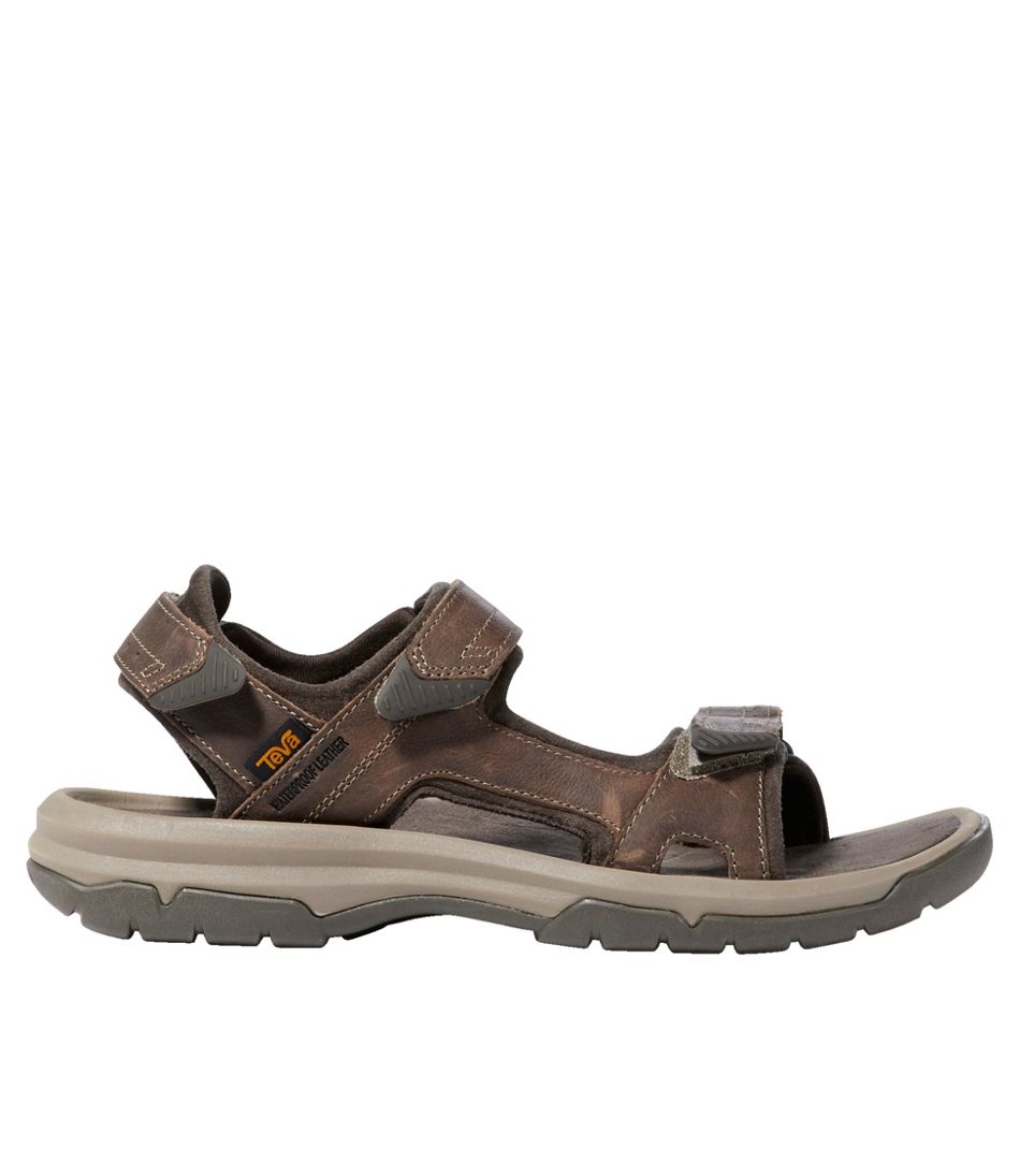 L.L.Bean Men's Teva Langdon Leather Sandals FOOTWEAR
