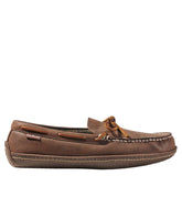 L.L.Bean Men's Handsewn Slippers, Flannel-Lined FOOTWEAR