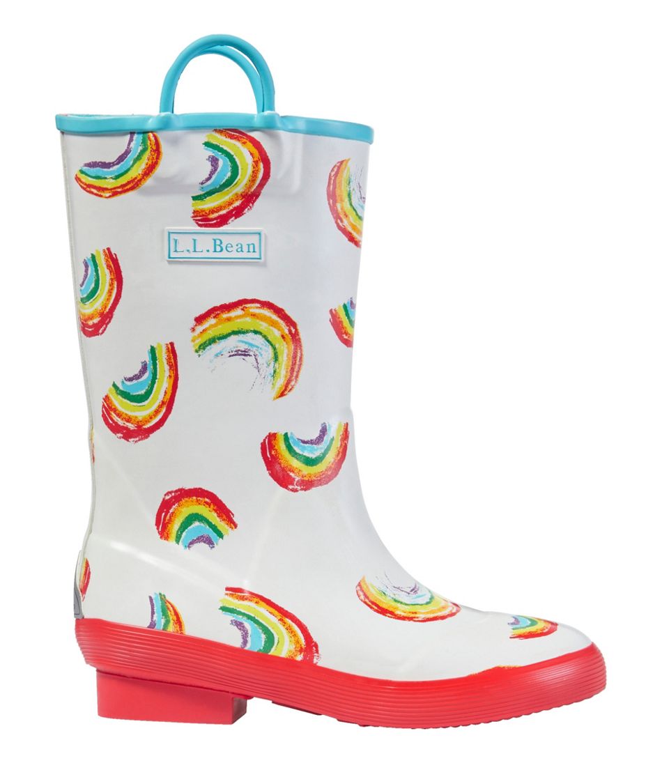 L.L.Bean Kids' Puddle Stompers Rain Boots, Print FOOTWEAR|SALE