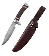 L.L.Bean Stacked Leather Hunting Knife OUTDOOR EQUIPMENT
