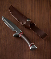 L.L.Bean Stacked Leather Hunting Knife OUTDOOR EQUIPMENT