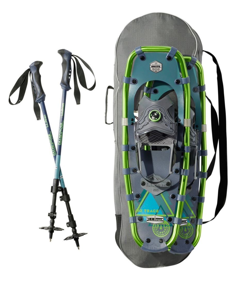 L.L.Bean Men's Pathfinder BOA® Rec Snowshoe Package OUTDOOR EQUIPMENT