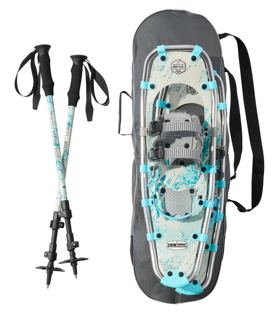L.L.Bean Women's Winter Walker Snowshoe Package OUTDOOR EQUIPMENT