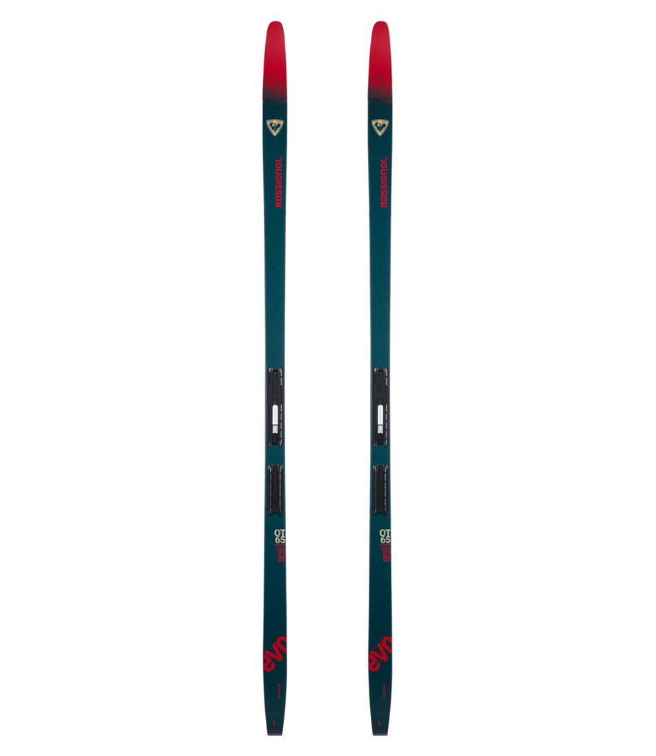 L.L.Bean Rossignol Evo Off Track 65 Positrak Skis with Control Step-In Binding OUTDOOR EQUIPMENT