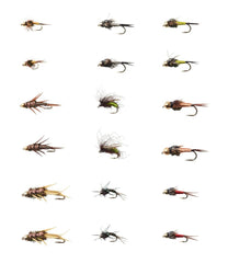 L.L.Bean Umpqua 18-Piece Wire Nymph Fly Selection OUTDOOR EQUIPMENT