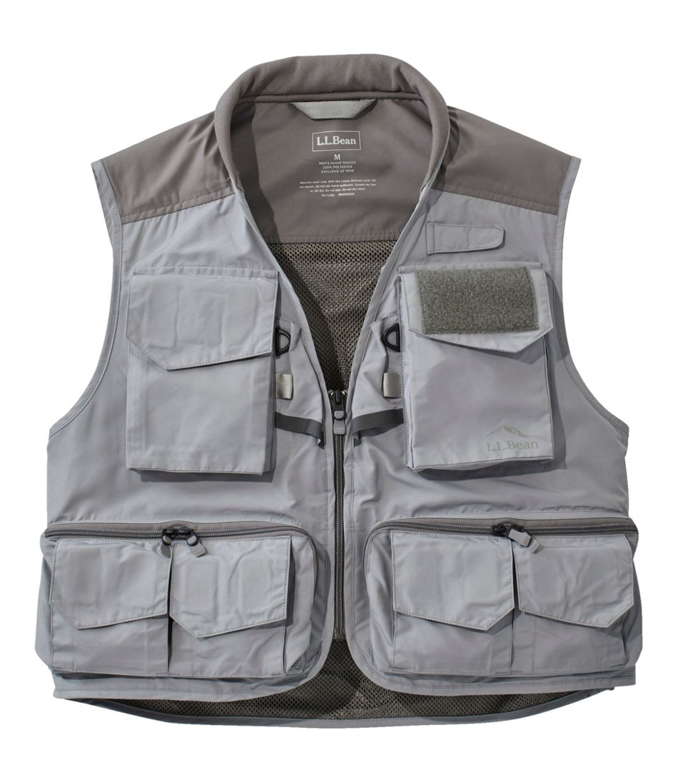 L.L.Bean Men's Angler Fishing Vest OUTDOOR EQUIPMENT