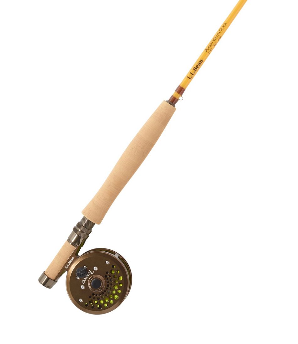 L.L.Bean Pocketwater Glass Fly Rod Outfits OUTDOOR EQUIPMENT