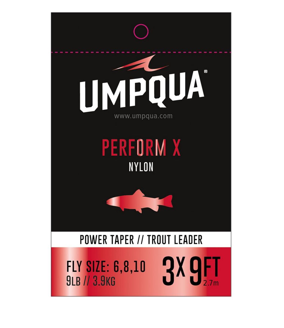 L.L.Bean Umpqua Perform X Power Leader OUTDOOR EQUIPMENT