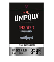 L.L.Bean Umpqua Deceiver X Fluorocarbon Leaders, 9' OUTDOOR EQUIPMENT