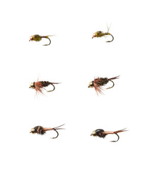 L.L.Bean Umpqua Six-Piece Bead Head Nymph Selection OUTDOOR EQUIPMENT