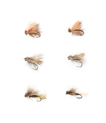 L.L.Bean Umpqua Six-Piece Caddis Dry Fly Selection OUTDOOR EQUIPMENT