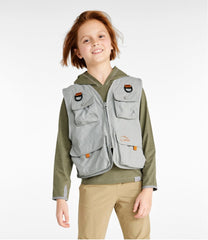 L.L.Bean Kids' Emerger Fishing Vest OUTDOOR EQUIPMENT
