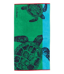 L.L.Bean turtle beach towel OUTDOOR EQUIPMENT|HOME GOODS