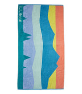 L.L.Bean Seaside Beach Towel, Colorbars Scenic OUTDOOR EQUIPMENT|HOME GOODS