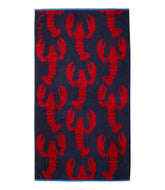 L.L.Bean Seaside Beach Towel, Lobsters OUTDOOR EQUIPMENT|HOME GOODS