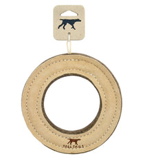 L.L.Bean Natural Leather & Wool Ring Dog Toy OUTDOOR EQUIPMENT|HOME GOODS
