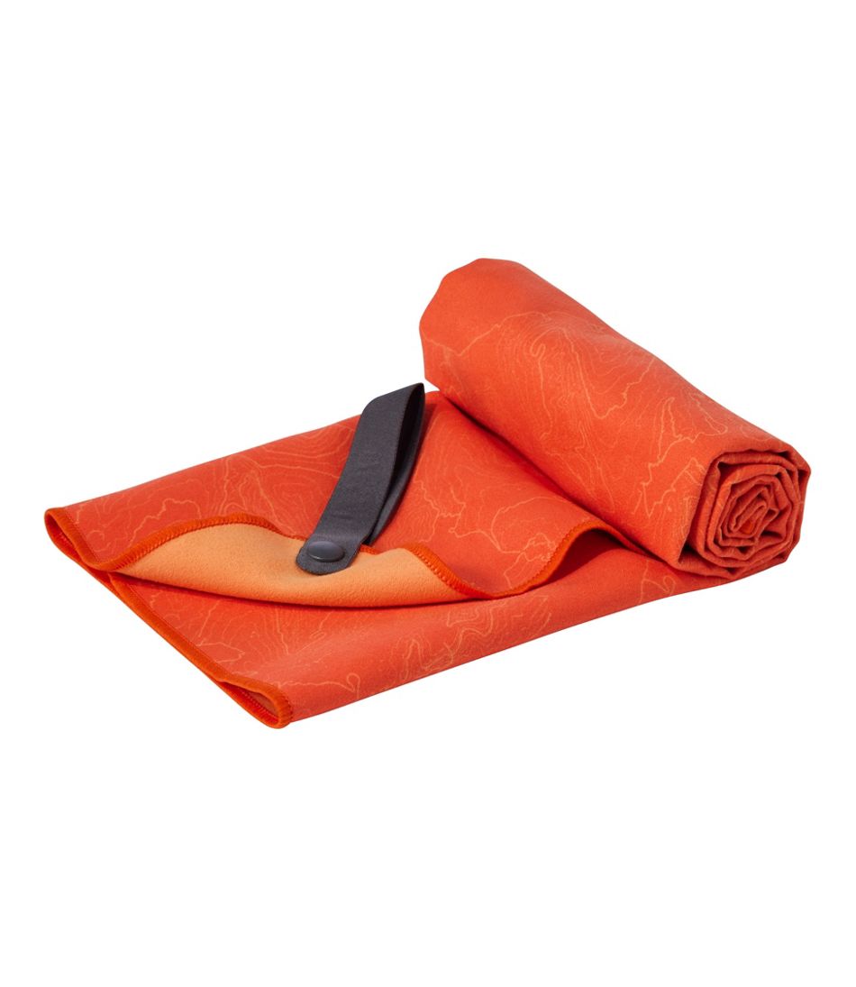 L.L.Bean Stowaway Quick-Dry Camp Towel, Print OUTDOOR EQUIPMENT