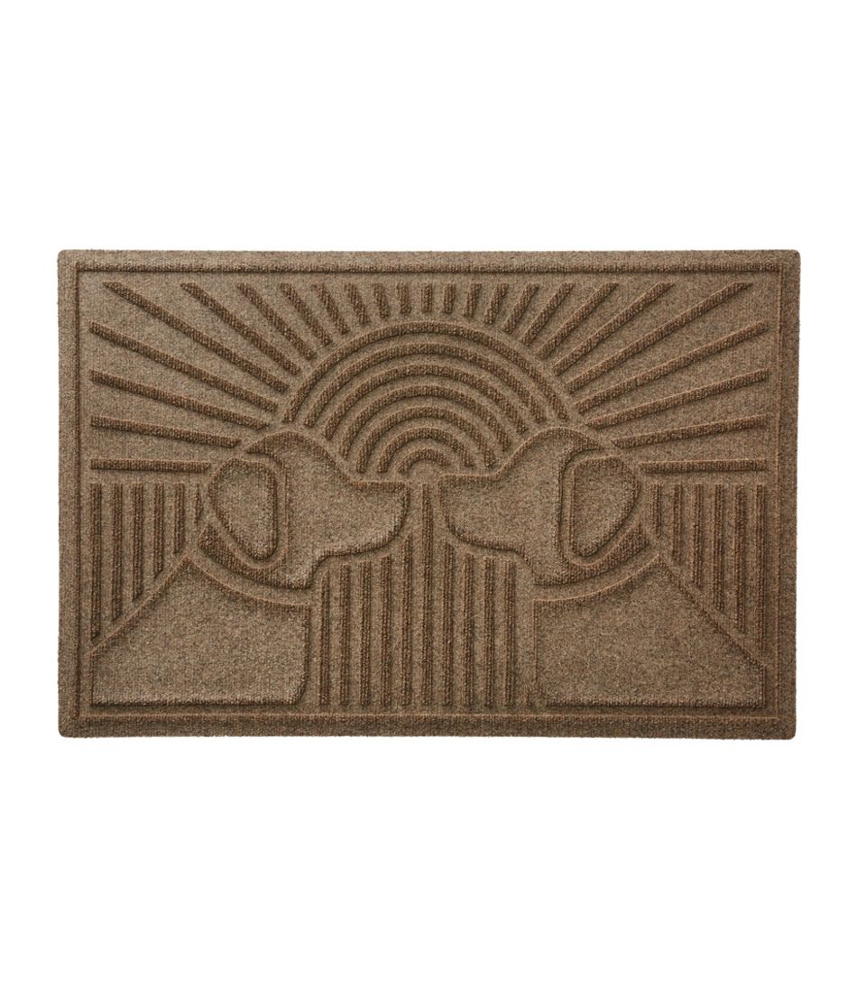 L.L.Bean Everyspace Recycled Waterhog Doormat, Sunrise Dogs OUTDOOR EQUIPMENT|HOME GOODS