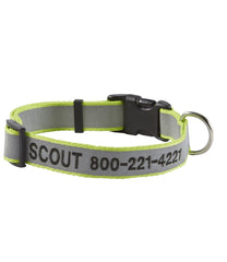 L.L.Bean Personalized Pet Collar, Reflective OUTDOOR EQUIPMENT|HOME GOODS