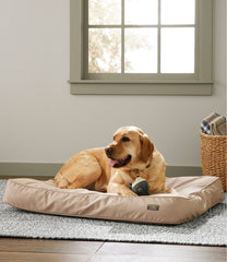 L.L.Bean Premium Denim Therapeutic Dog Bed, Rectangular OUTDOOR EQUIPMENT|HOME GOODS
