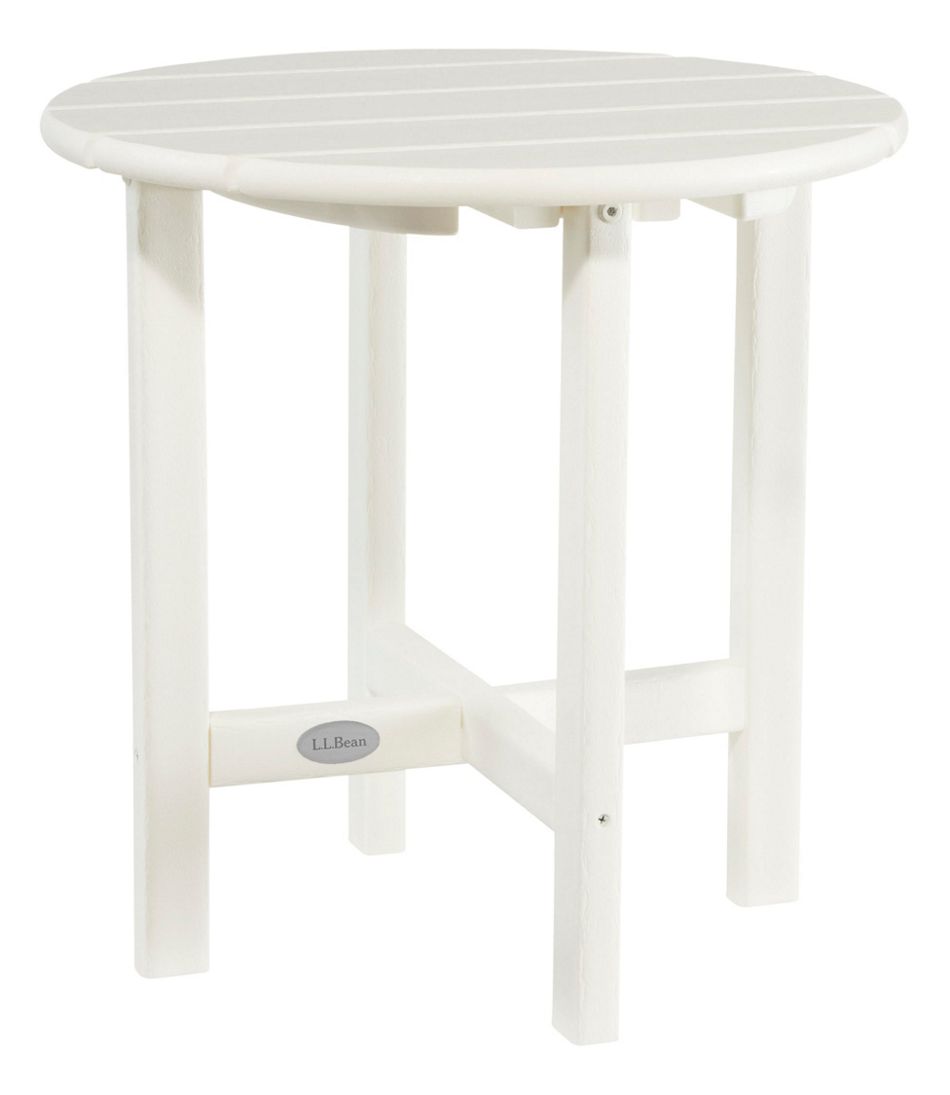 L.L.Bean All-Weather Round Side Table HOME GOODS