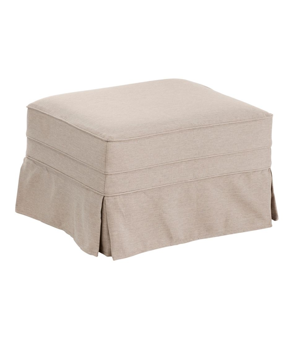 L.L.Bean Pine Point Ottoman HOME GOODS
