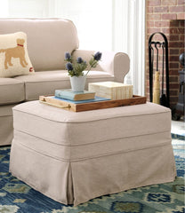L.L.Bean Pine Point Ottoman HOME GOODS
