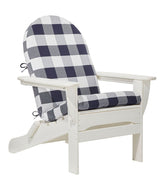 L.L.Bean Adirondack Chair Seat and Back Cushion, Buffalo Plaid HOME GOODS|SALE