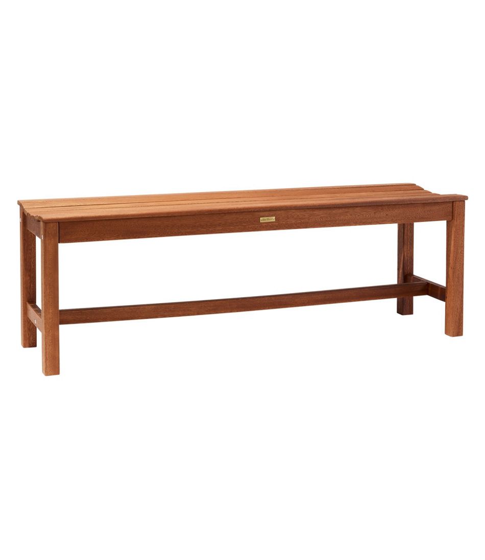 L.L.Bean Eucalyptus Farmhouse Bench HOME GOODS