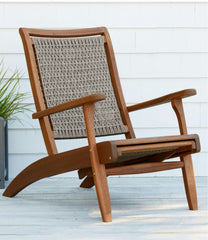 L.L.Bean Wicker Eucalyptus Lounger HOME GOODS