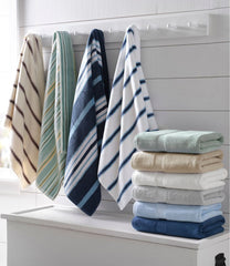 L.L.Bean Premium Cotton Towels, Stripe HOME GOODS