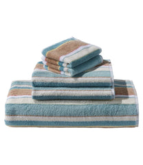 L.L.Bean Bean's Organic Cotton Towel, Stripe HOME GOODS