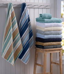L.L.Bean Bean's Organic Cotton Towel, Stripe HOME GOODS