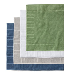 L.L.Bean Organic Cotton Textured Bordered Bath Mat HOME GOODS