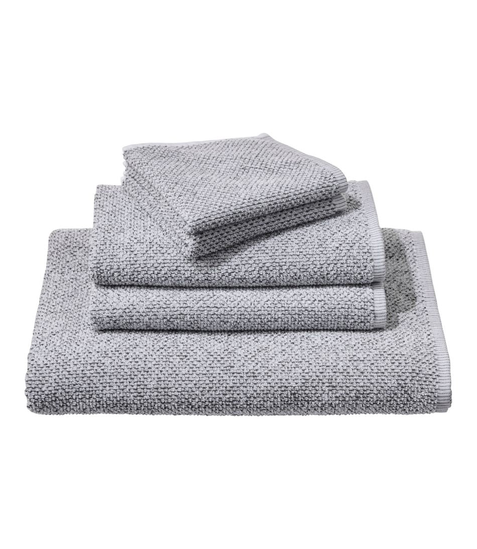 L.L.Bean Organic Textured Cotton Towel, Marled HOME GOODS