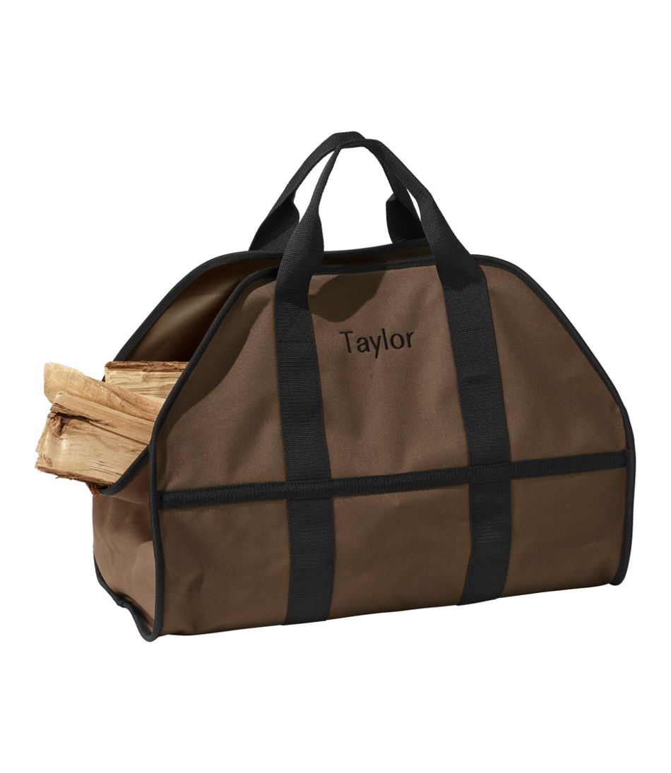 L.L.Bean Dura-Tough Standing Log Carrier HOME GOODS