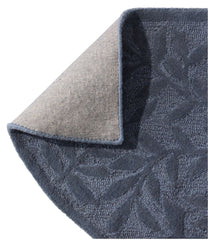 L.L.Bean Wool Hearth Rug, Crescent, Leaf HOME GOODS