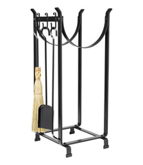 L.L.Bean Hearthside Wood Rack With Tools HOME GOODS
