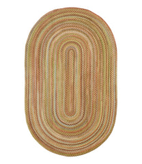 L.L.Bean Braided Wool Rug, Oval HOME GOODS