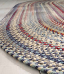 L.L.Bean Braided Wool Rug, Oval HOME GOODS