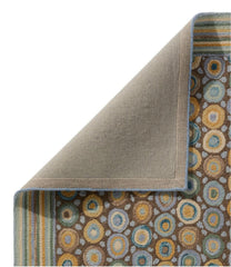 L.L.Bean Bean's Wool Hooked Rug, Coins HOME GOODS